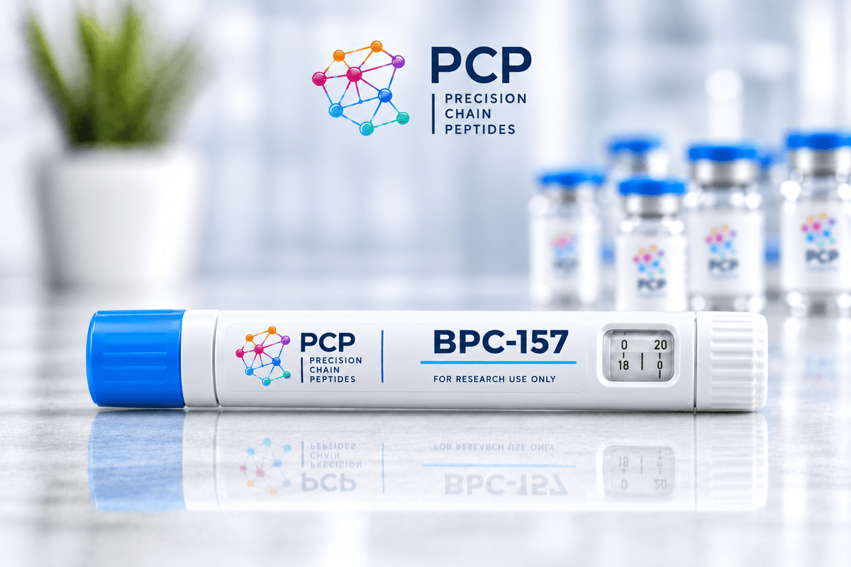 Buy BPC-157 Peptide Pen UK | Research Peptide - Precision Chain Peptides