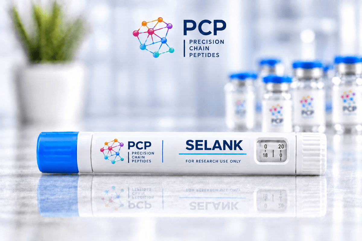Buy Selank Peptide Pen UK | Research Peptide - Precision Chain Peptides