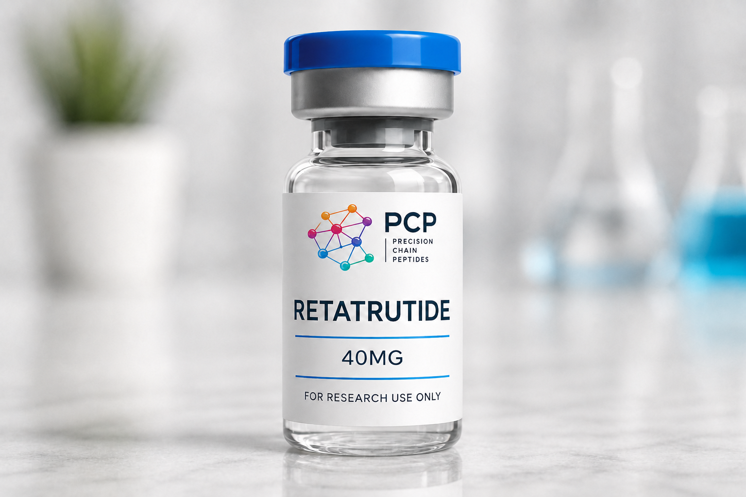 Buy Retatrutide 40mg UK | GLP-1 Research Peptide